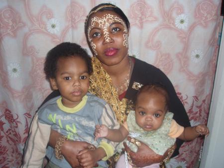 MES DEUX AMOUR AVEC LEURS TATI MON FILS ET MA NIECE